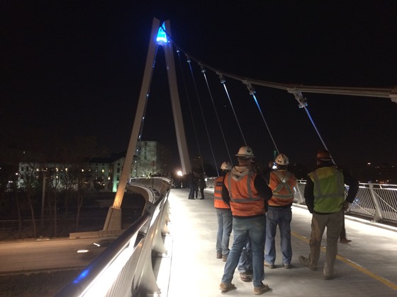 Bronzeville's Pedestrian Bridge